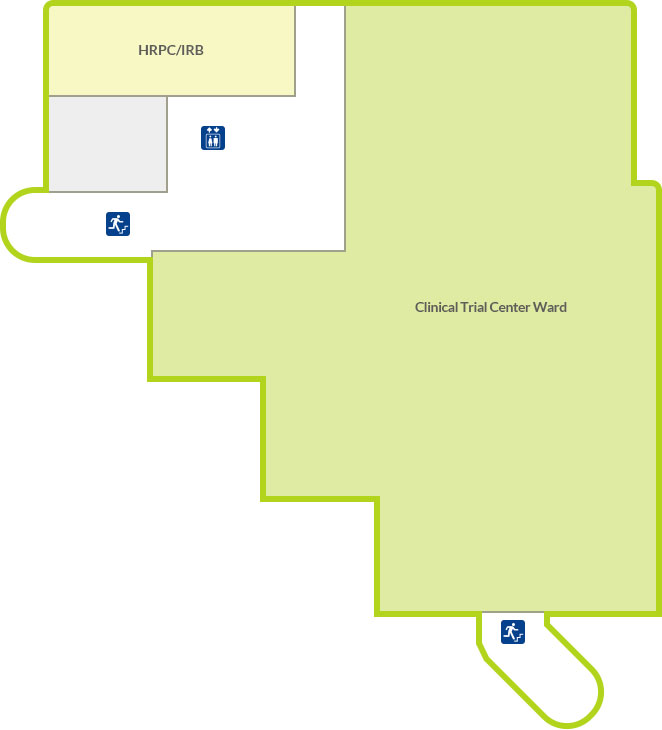 Clinical Trial Center Ward